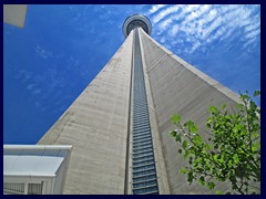 CN Tower 14 - looking up